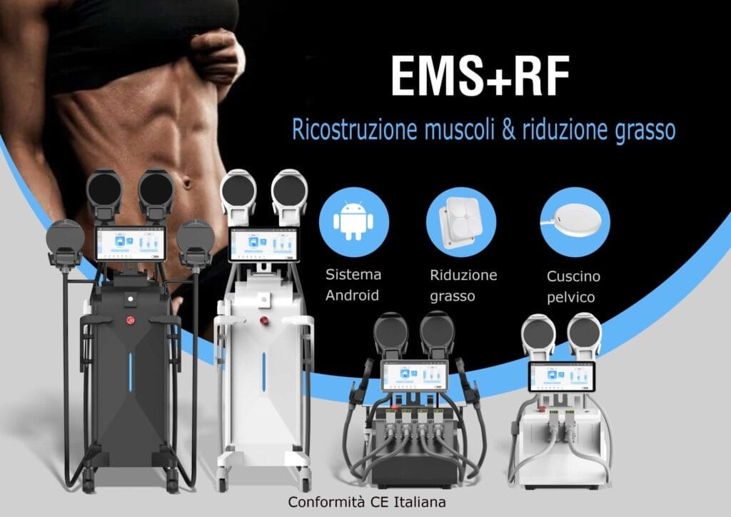 SmartEMS nero 04 EMS Sculpt SMART macchinari per estetica